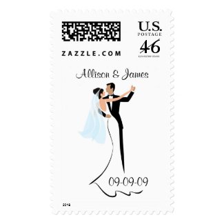 Wedding Invitation Custom Postage Stamps stamp