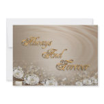 Wedding Invitation  Diamonds on satin customizable