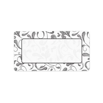 Wedding Invitation Envelope Mailing Labels Personalized Address Labels by