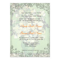 Wedding invitation from bride and groom's parents personalized announcements