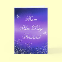 Wedding Invitation From This Day Forward cards