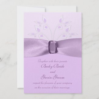 Wedding Invitation Lavender Lane Wedding Set invitation