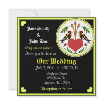 Wedding Invitation - Long, Happy Relationship Hex