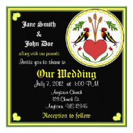 Wedding Invitation - Long, Happy Relationship Hex