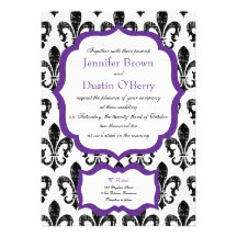 Wedding Invitation | New Orleans | Purpl Alternate