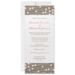 Wedding Invitation - Organic Dots and Lines