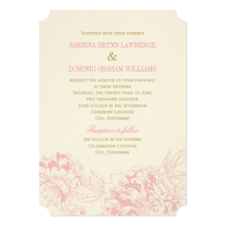 Peony Design Invitation Jakarta | peony wedding invitations announcements zazzle Peony Design Invitation Jakarta | peony wedding invitations announcements zazzle