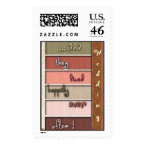 Wedding invitation postage