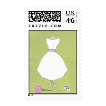 Wedding Invitation Postage Stamp