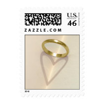 Wedding Invitation Postage Stamp