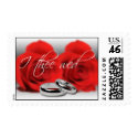 Wedding Invitation Postage Stamp