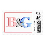 Wedding Invitation Postage Stamp