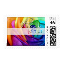 Wedding Invitation Postage Stamp