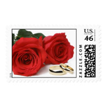 Wedding Invitation Postage Stamp