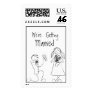 Wedding Invitation Postage Stamp