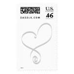 Wedding Invitation Postage Stamp