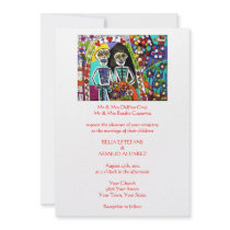 Wedding Invitation (rectangle) - Day of the Dead