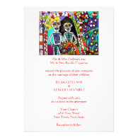 Wedding Invitation (rectangle) - Day of the Dead
