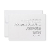 Wedding Invitation | Simply Grace |wb