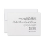 Wedding Invitation | Simply Grace |wb