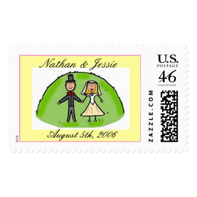 Wedding Invitation Stamps