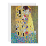 Wedding Invitation; The Kiss by Gustav Klimt