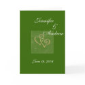 Wedding Invitation - Two Hearts cards by dizzypixels Wedding Invitation - Two Hearts cards