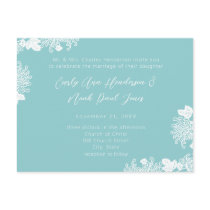 Wedding Invitation White On Midnight Blue Vintage postcards by samack Wedding Invitation White On Midnight Blue Vintage postcards