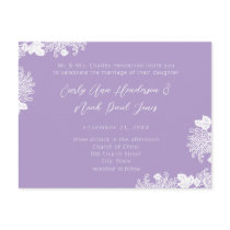 Wedding Invitation White On Powder Blue Vintage postcards