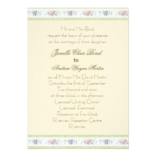 Wedding Invitations