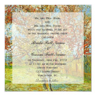 Wedding invitations from bride and groom's parents custom invitations