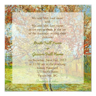 Wedding invitations from bride and groom's parents custom invitation