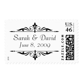 Wedding Invitations Postage Stamp stamp