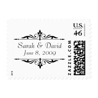Wedding Invitations Postage Stamp stamp