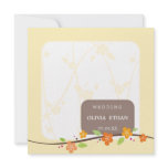 WEDDING INVITATIONS :: pretty posy 5SQ