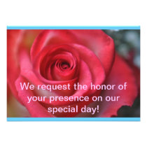 Wedding invitations roses invitations