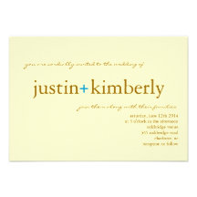 Wedding Invite | A+ |small ivbr