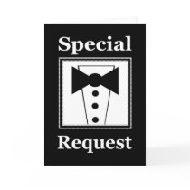 Wedding Invite - Special Request Greeting Cards