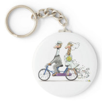 Wedding key chain