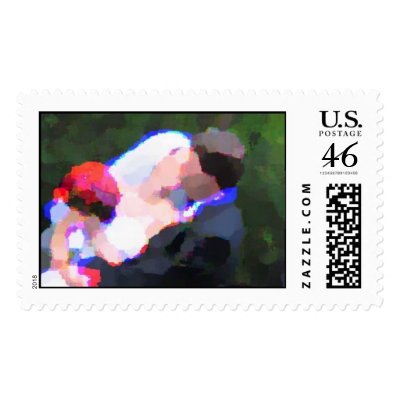 Wedding Kisses Postage