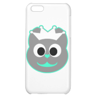 Wedding Kitty Green - Gray Case For iPhone 5C