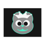 Wedding Kitty Green - Gray Post Cards