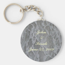 Wedding Lace Key Chain