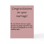 Wedding LAN Party Card