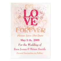 Wedding Love Bride & Groom Save The Date Card business cards by jamiecreates1 Wedding Love Bride & Groom Save The Date Card business cards