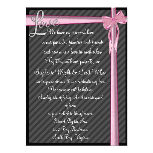 Wedding Love Invitation