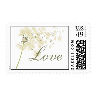 Wedding | Love Stamps | Dandelion Blowing in Wind