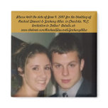 wedding, magnets, wedding magnets