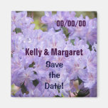 Wedding Magnets Lavender Save the Date Weddings