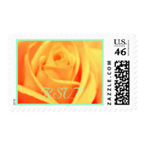 Wedding: Mango and Mint- postage stamps